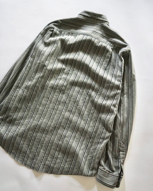 90s MISSONI SPORT geometric stripe shirt