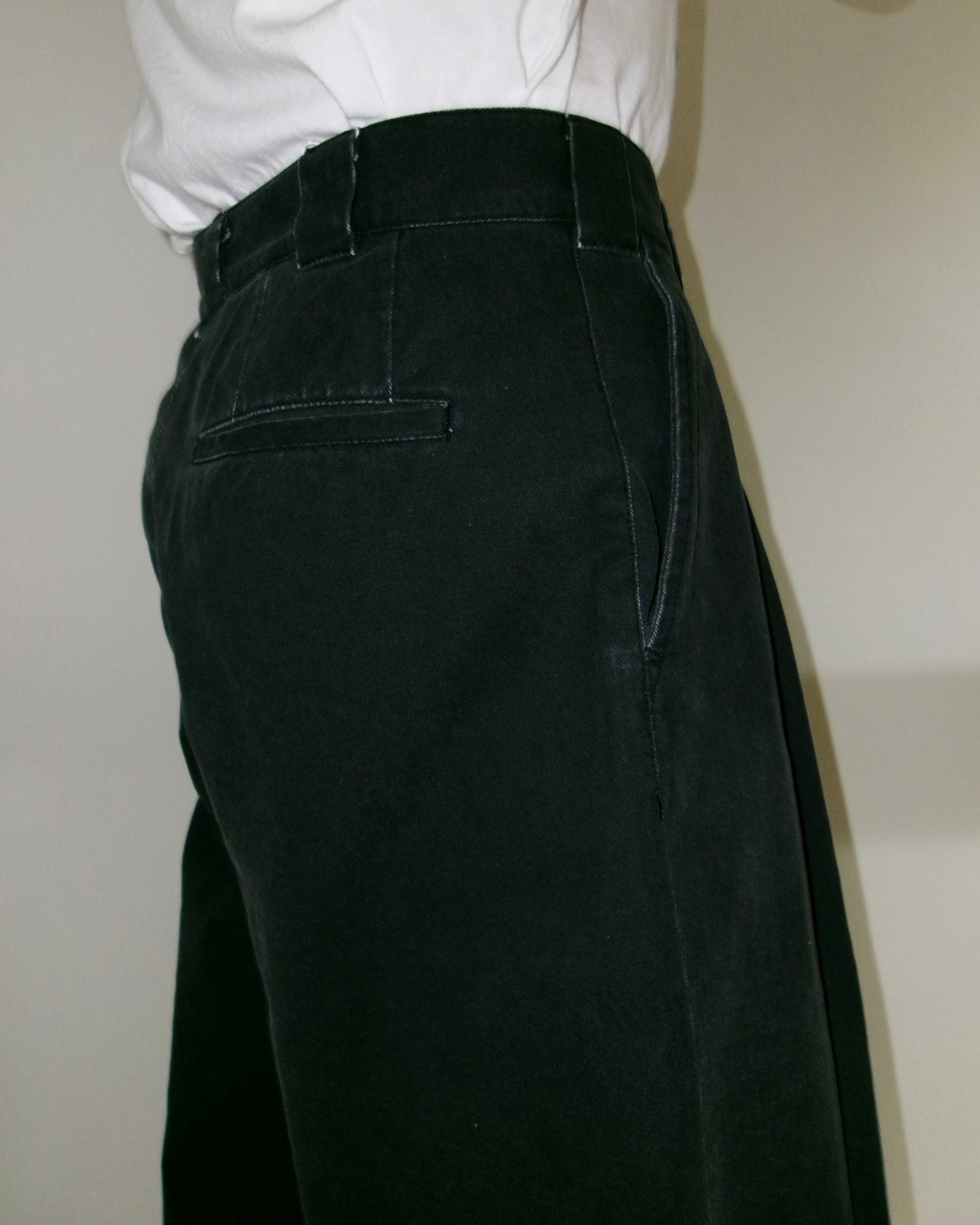 Kiivu taped chino trouser - Pigment Print Chino Cloth