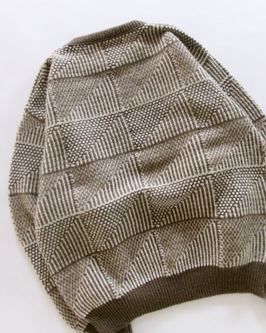 90s JANTZEN geometric pattern knit