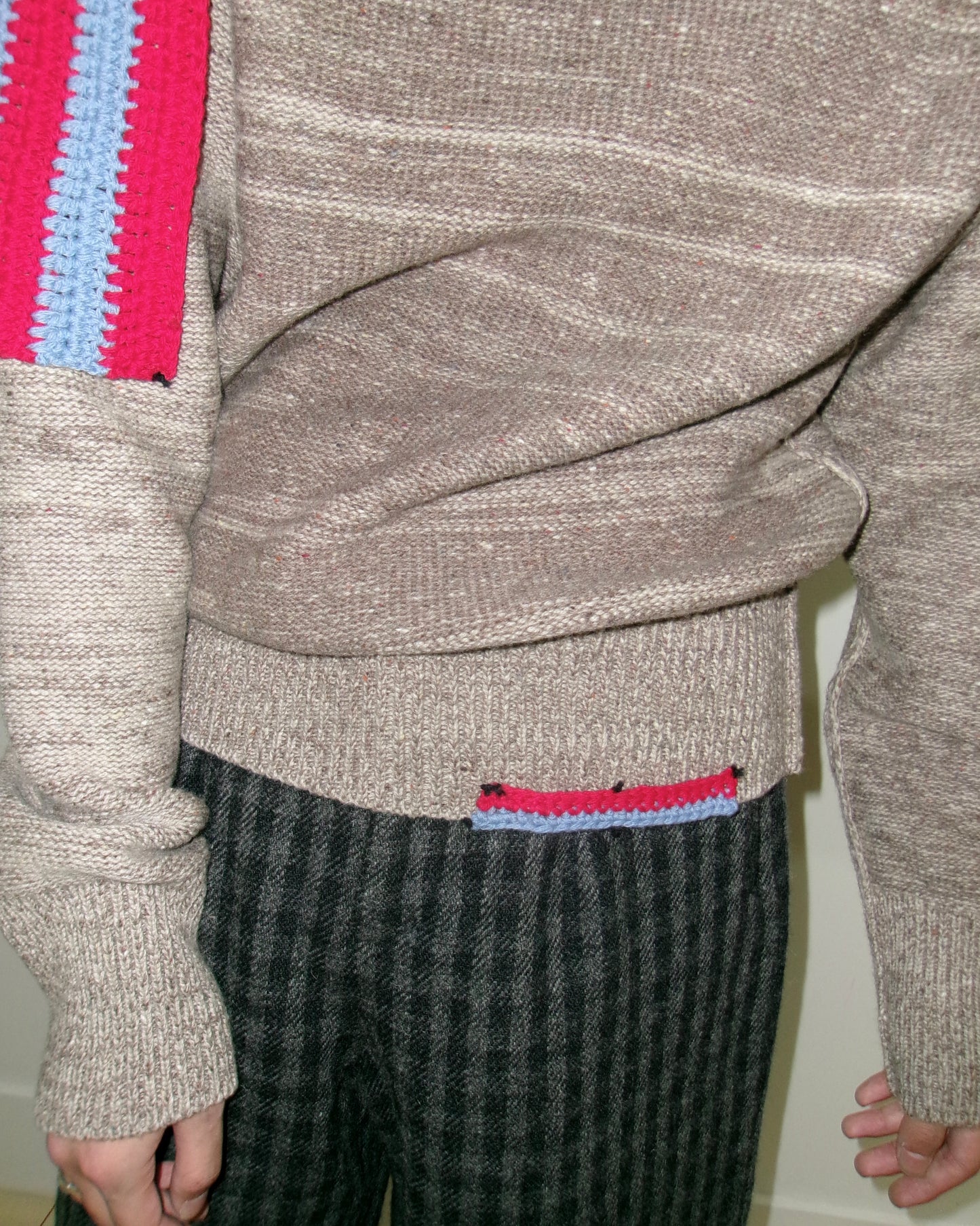 oira reversible knit pull - オノエ