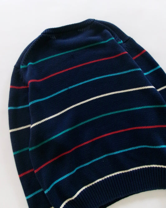 90s Eddie Bauer border cotton knit