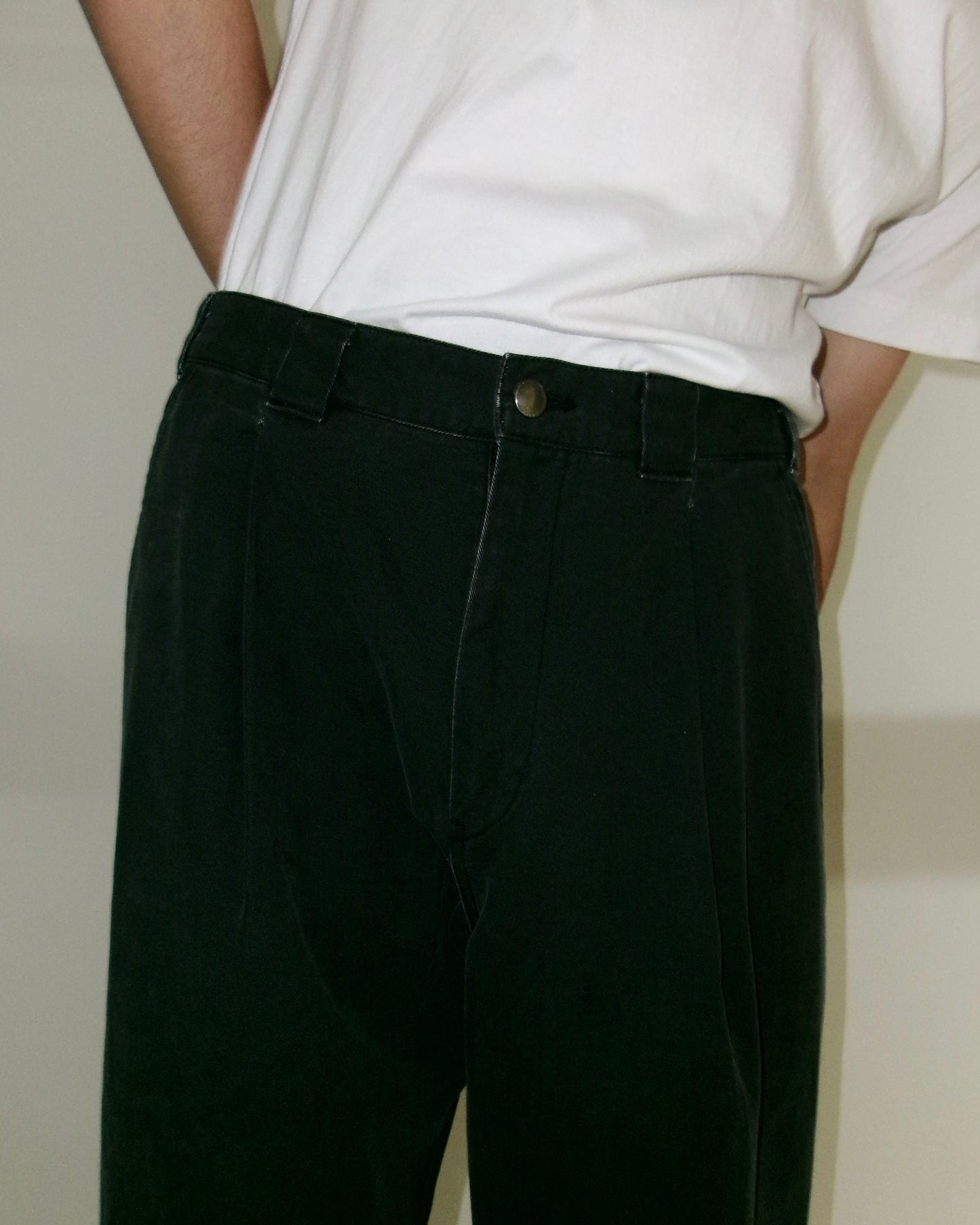 Kiivu baggy chino trouser - Pigment Print Chino Cloth