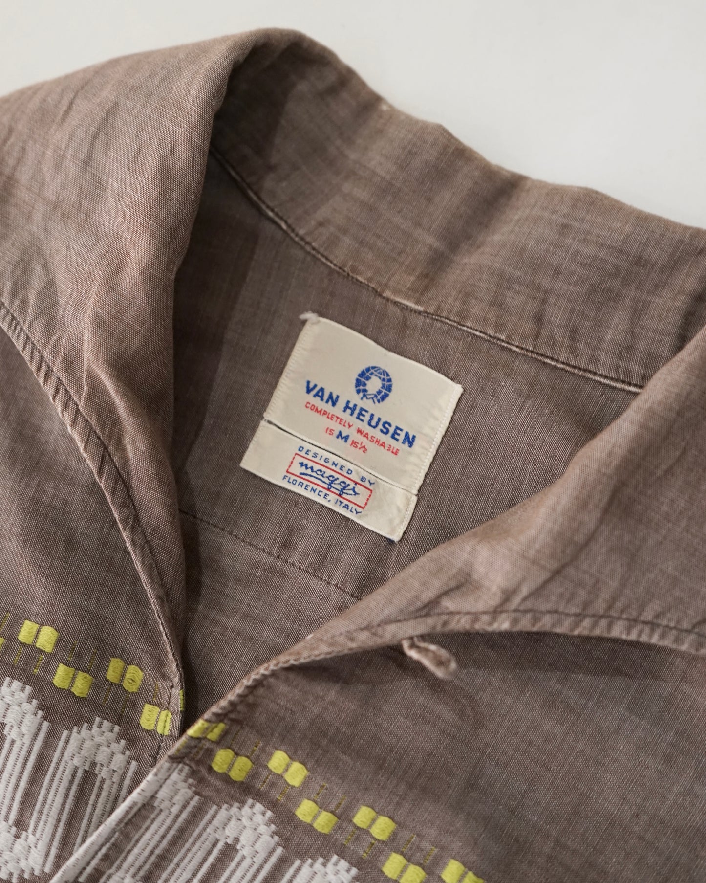 60s VAN HEUSEN Italian color shirts