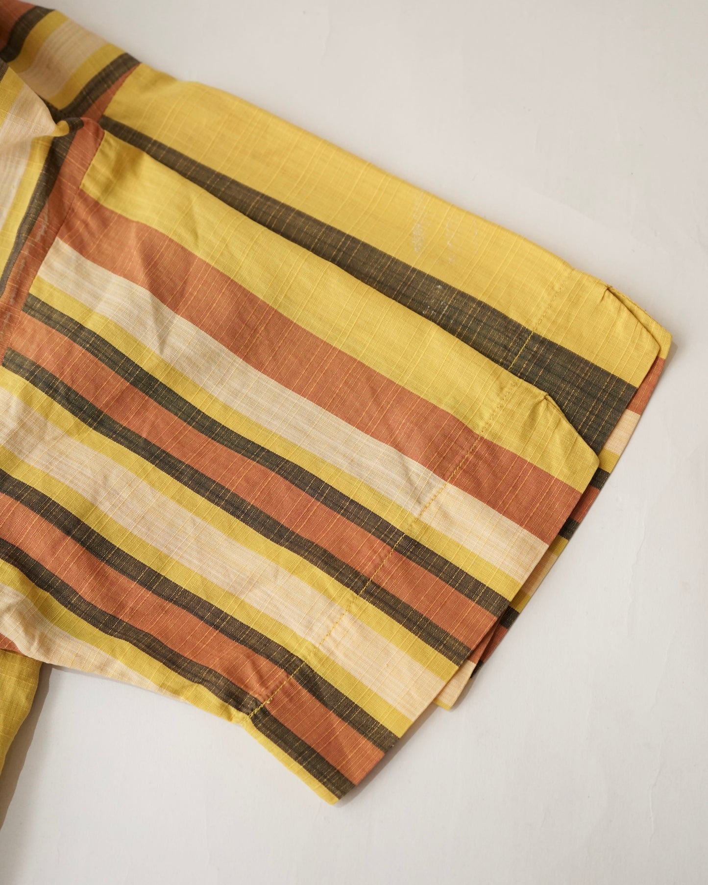 60s Catalina stripe Italian collar shirts