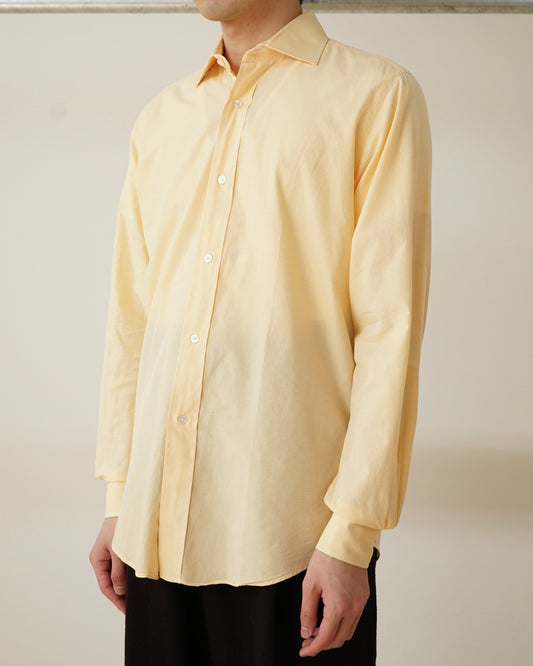 HERMES micro check shirts