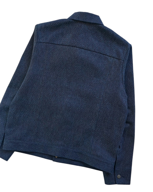 DENIM TRUCKER JACKET - 12.5oz Rainbow Denim + Needle -