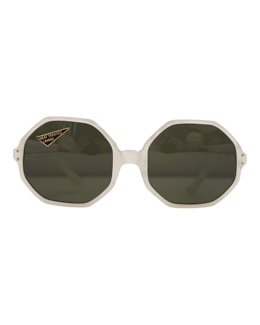 selecta-BIG- White Frame Sunglasses / Frame France