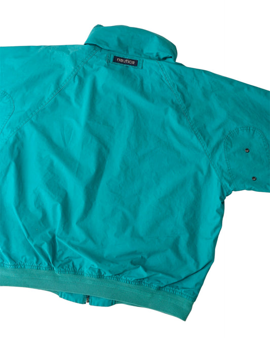 90s nautica cotton bomber jacket