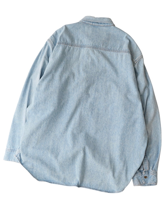 90s Girbaud architectural denim shirts