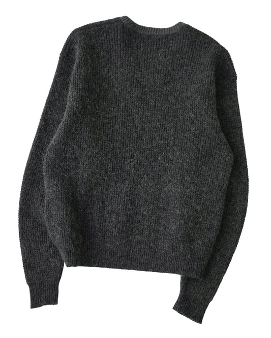 60s unknown mohair v-neck sweater