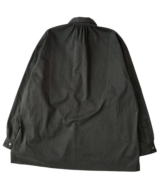 AXIS-Over Size Pull Over Shirts-BLACK