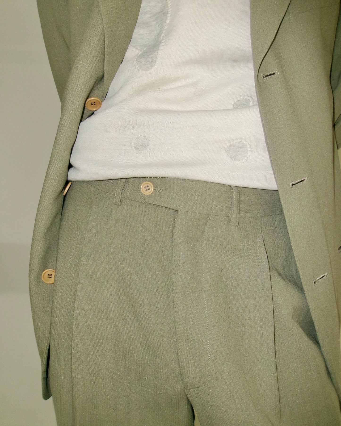 90s GIORGIO ARMANI silk wool setup made in italy