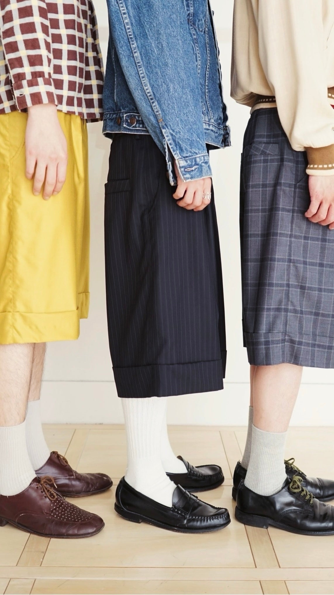 LECHENKO Chesco tailored shorts-check