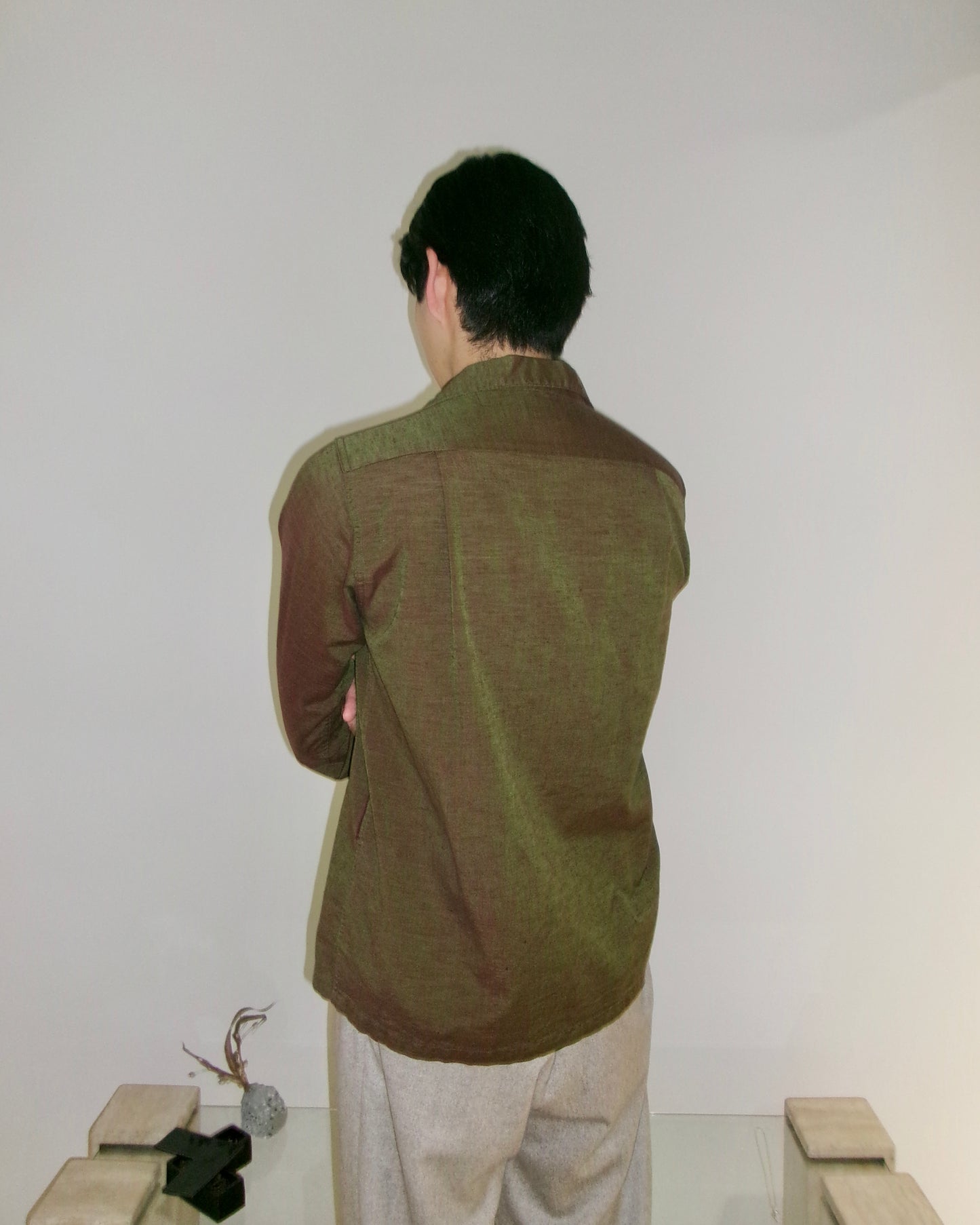 60's ARROW open collar shirts