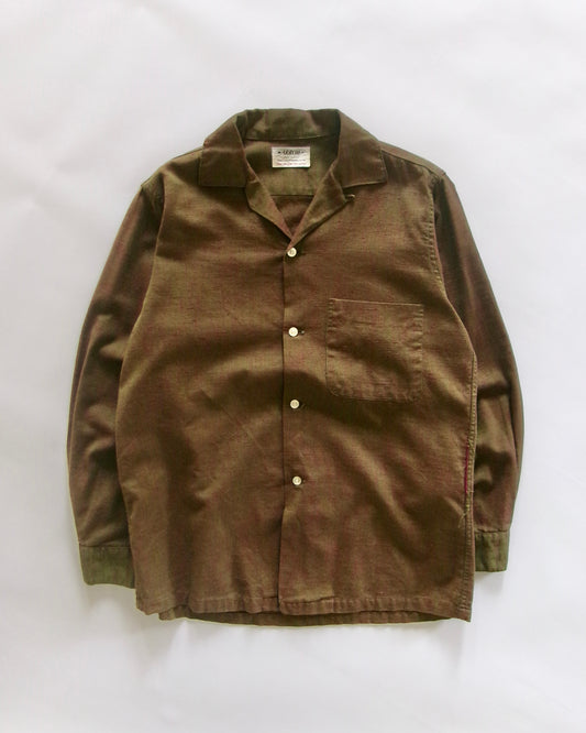 60's ARROW open collar shirts