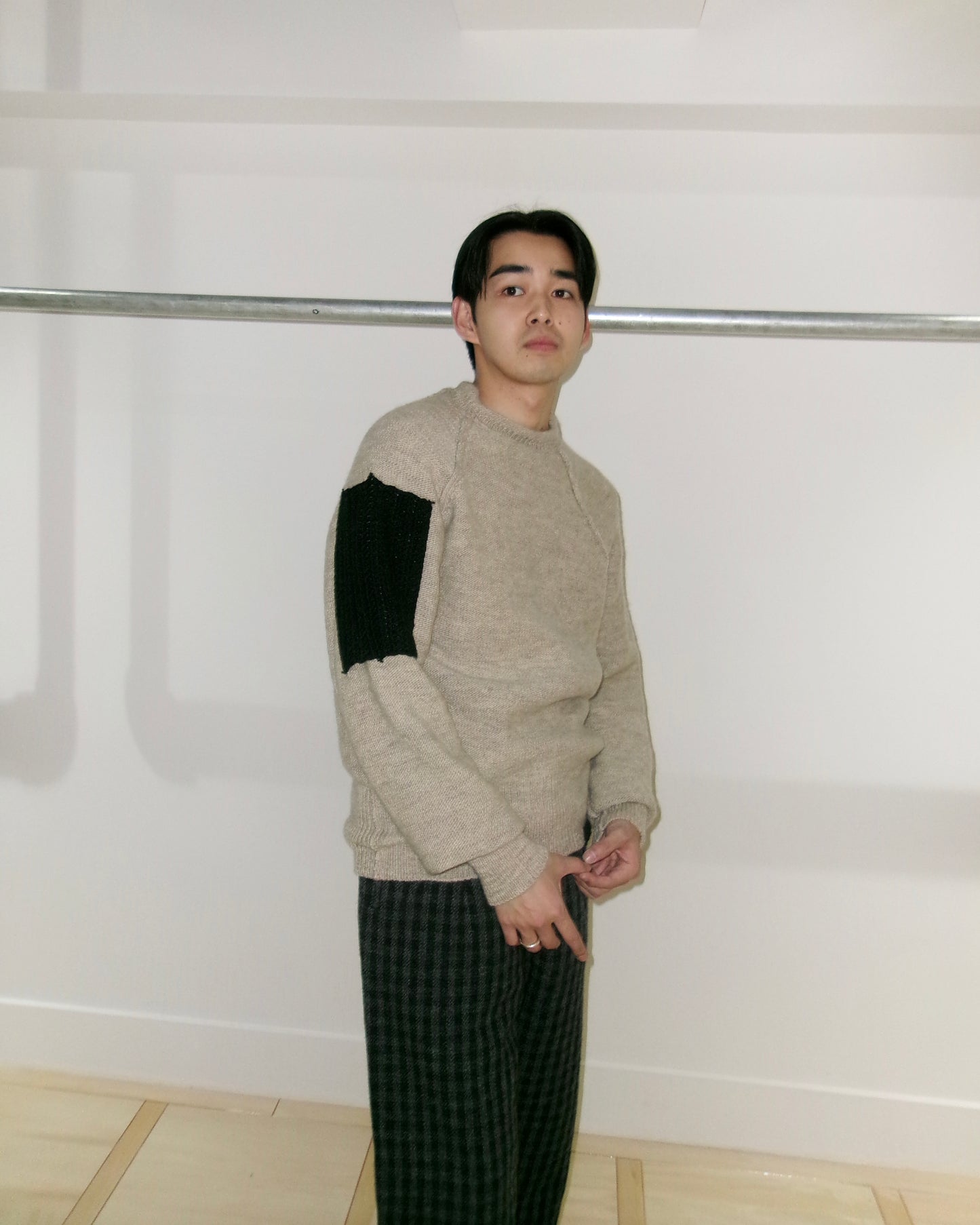 oira reversible knit pull - オノエ