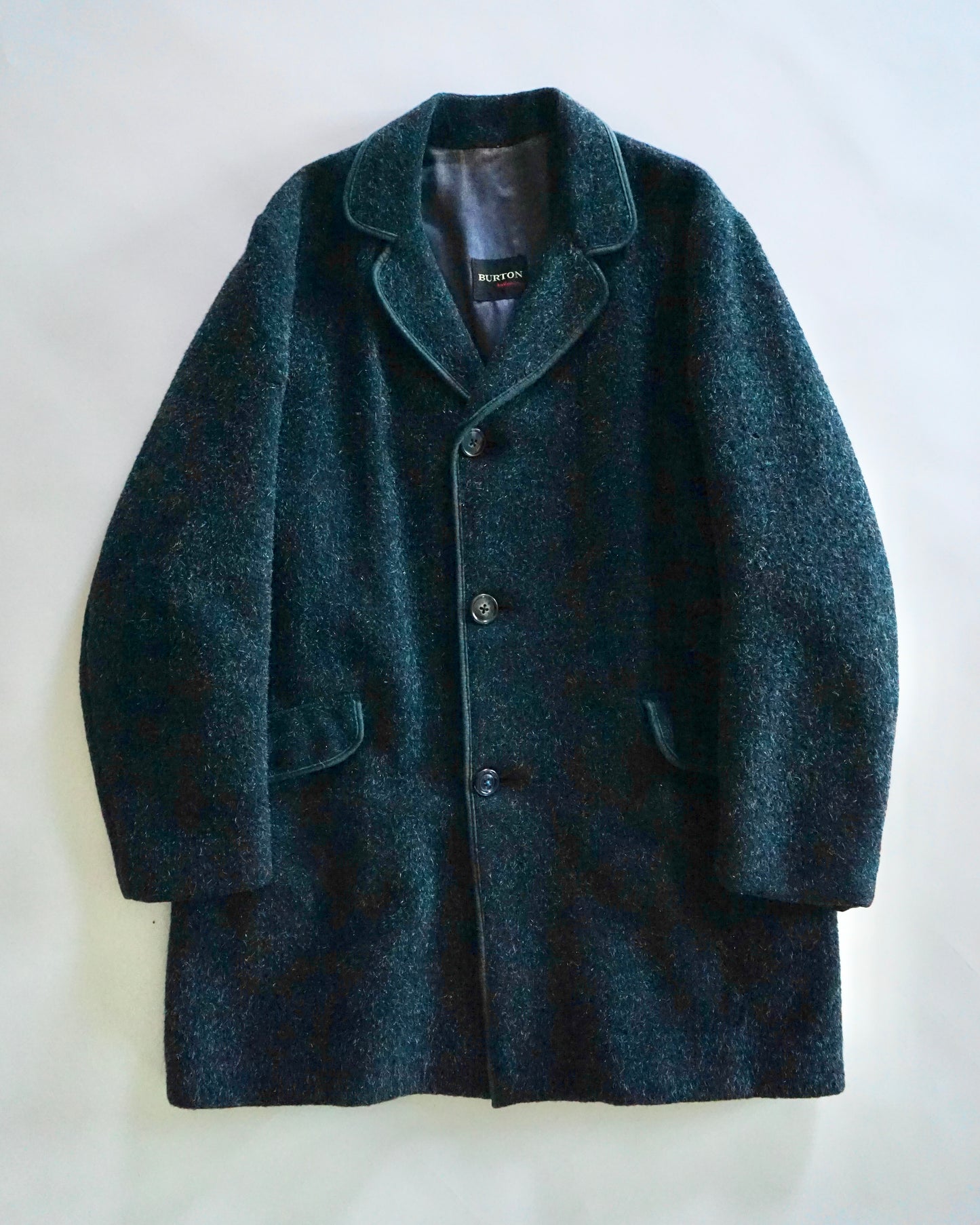 60s BURTON Cashmere beaver finish coat