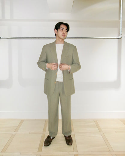 90s GIORGIO ARMANI silk wool setup made in italy