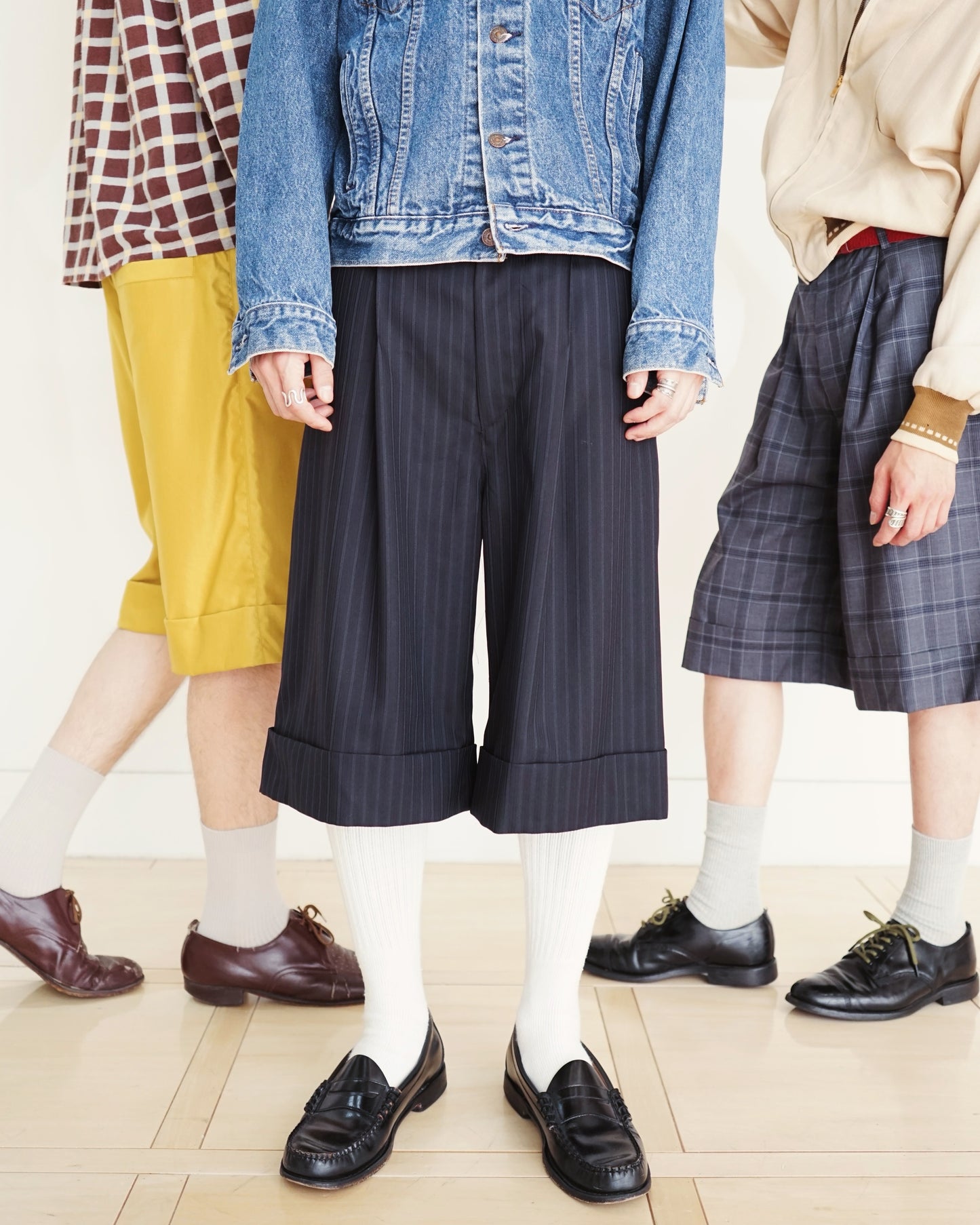 LECHENKO Chesco tailored shorts-check
