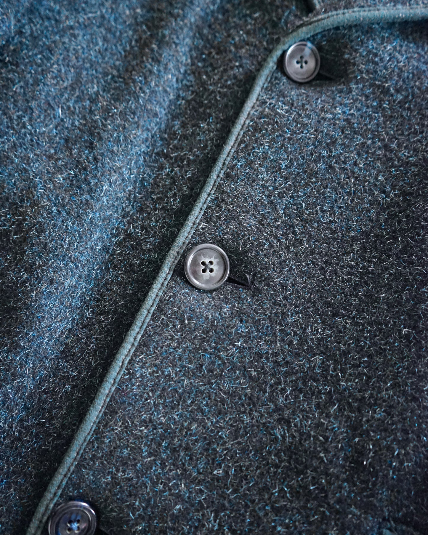 60s BURTON Cashmere beaver finish coat