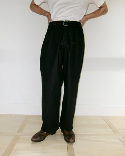 Kiivu denim wide trouser - 12.5oz Rainbow Denim + SUMI