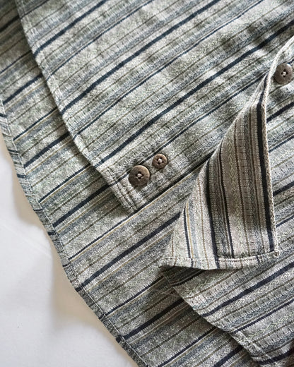 90s MISSONI SPORT geometric stripe shirt