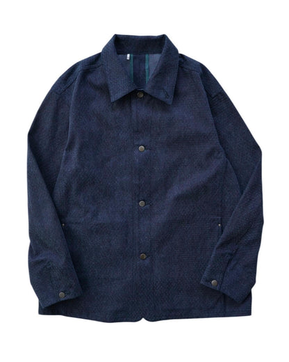 kiivu DENIM WORK JACKET - 12.5oz Rainbow Denim + Needle-