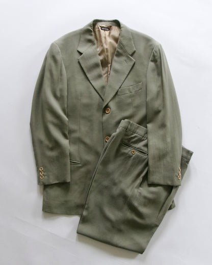 90s GIORGIO ARMANI silk wool setup made in italy