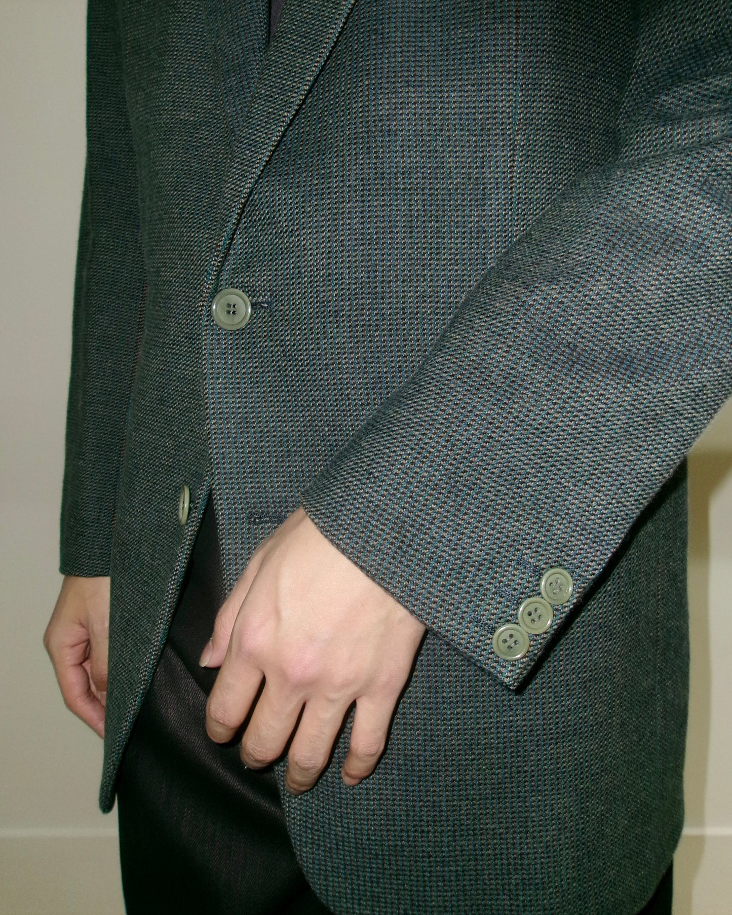 80~90s GIORGIO ARMANI pure wool tailored jacket made in Italy