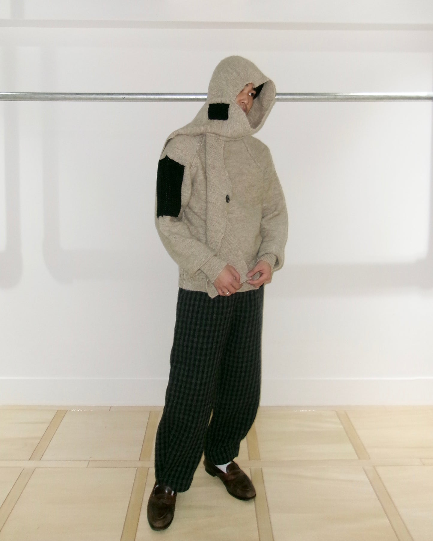 oira reversible balaclava scarf-オノエ