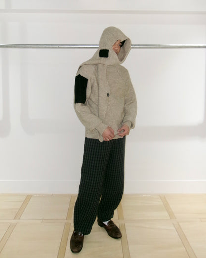 oira reversible balaclava scarf-オノエ