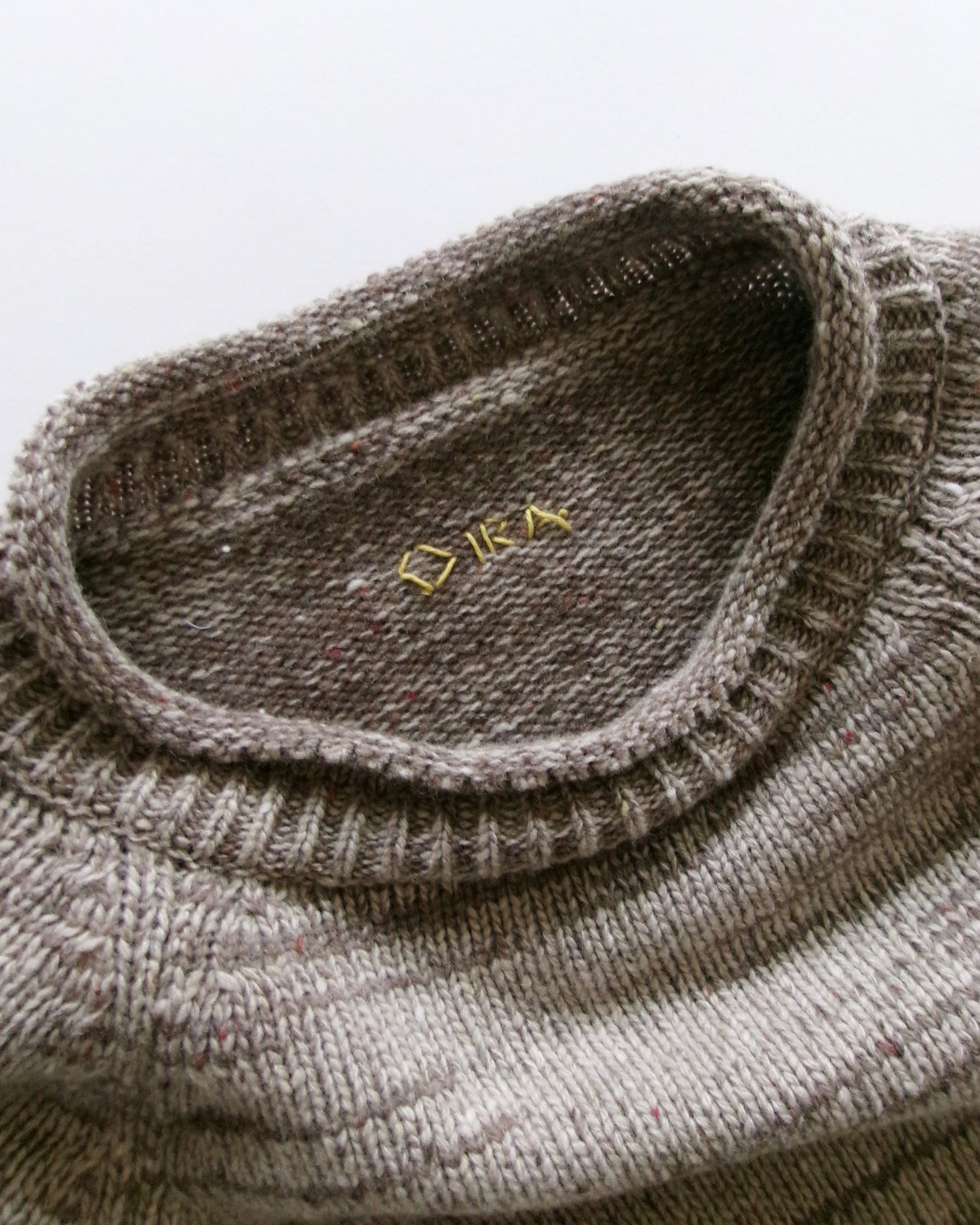 oira reversible knit pull - オノエ