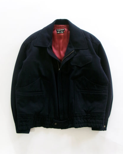 80s GIORGIO ARMANI wool cashmere jacket made in italy