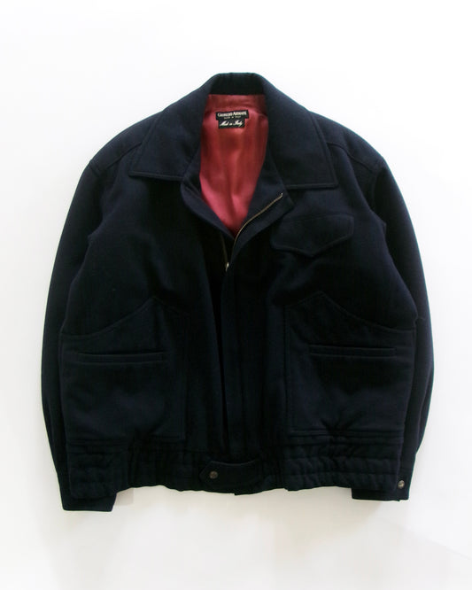 80s GIORGIO ARMANI wool cashmere jacket made in italy