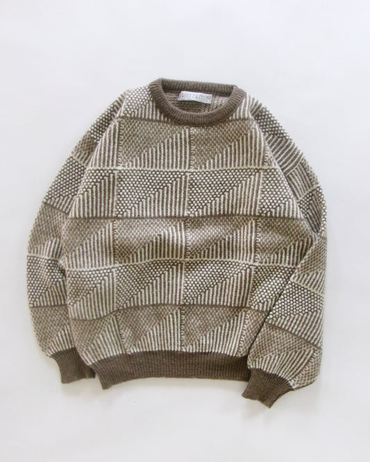 90s JANTZEN geometric pattern knit