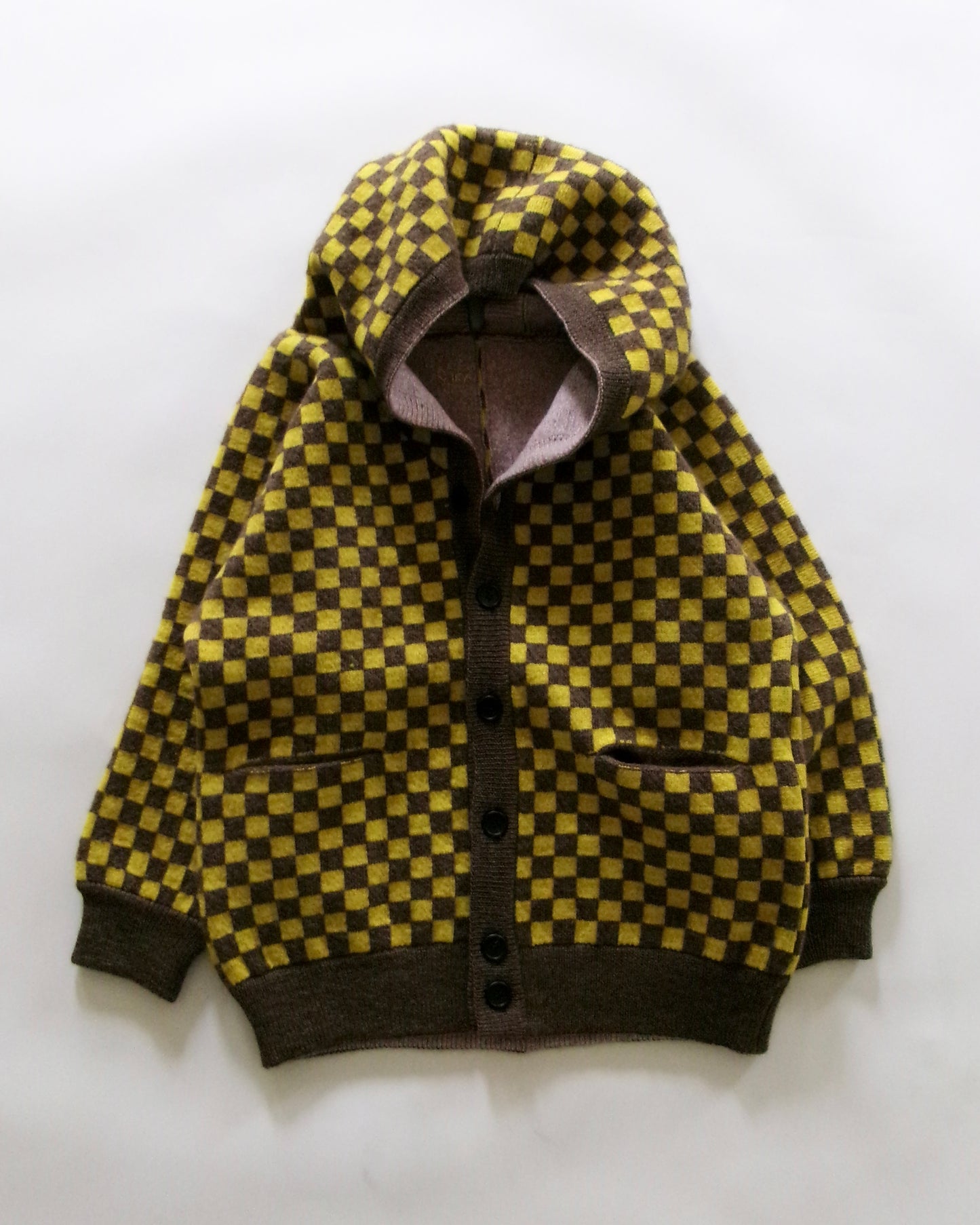 oira reversible knit hoodie