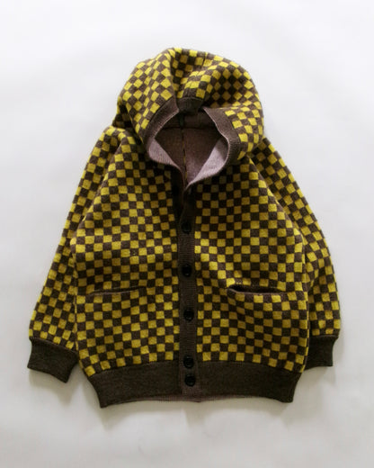 oira reversible knit hoodie