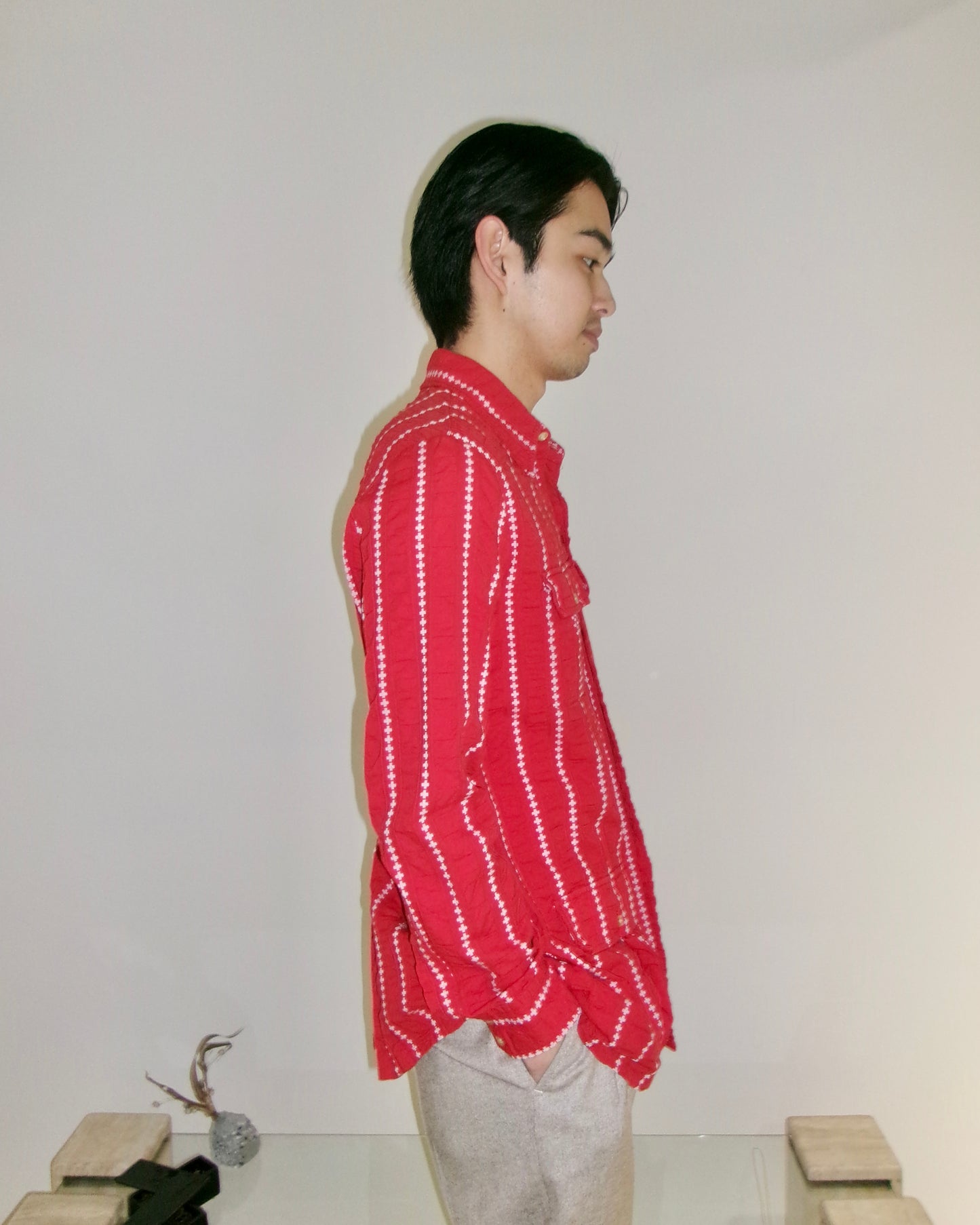 FRENCH PLANTERS seersucker shirt