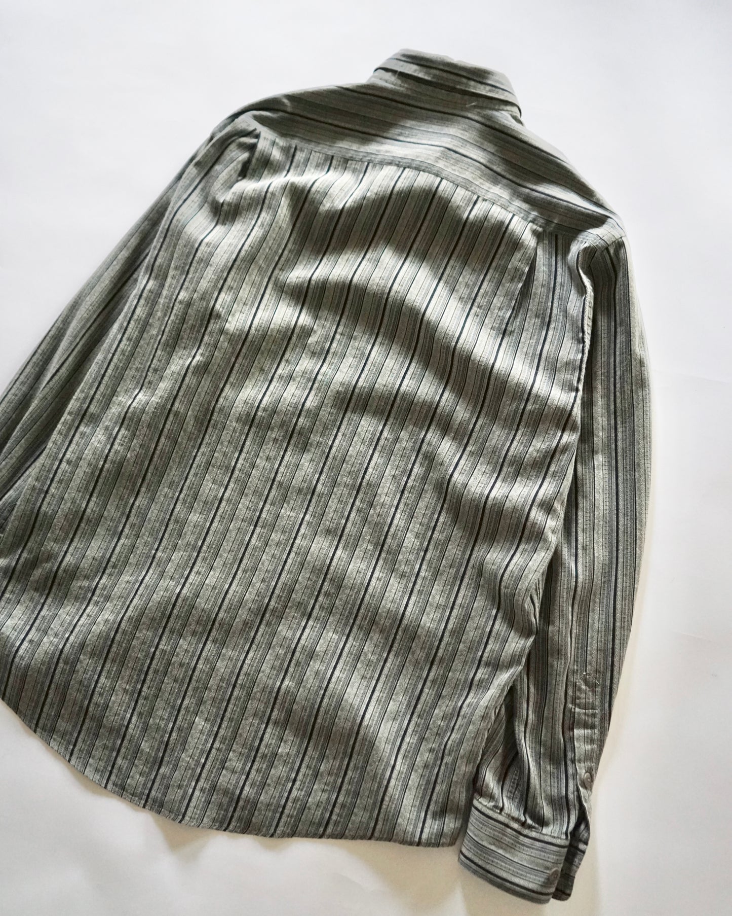 90s MISSONI SPORT geometric stripe shirt