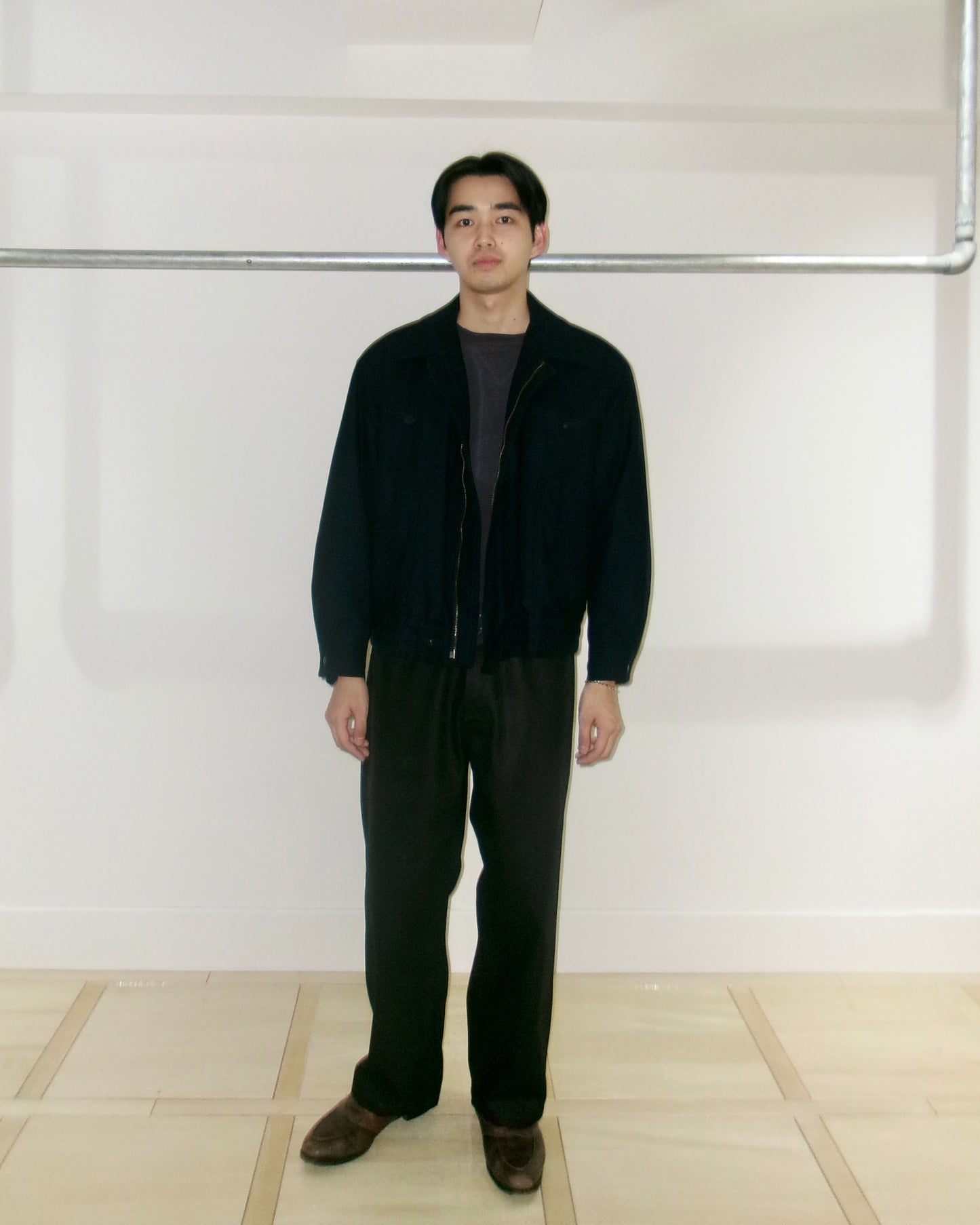 80s GIORGIO ARMANI wool cashmere jacket made in italy