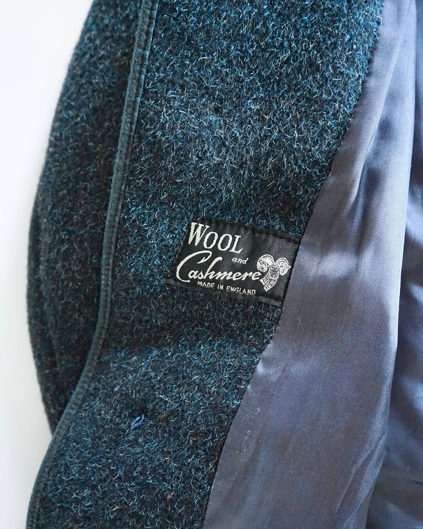 60s BURTON Cashmere beaver finish coat