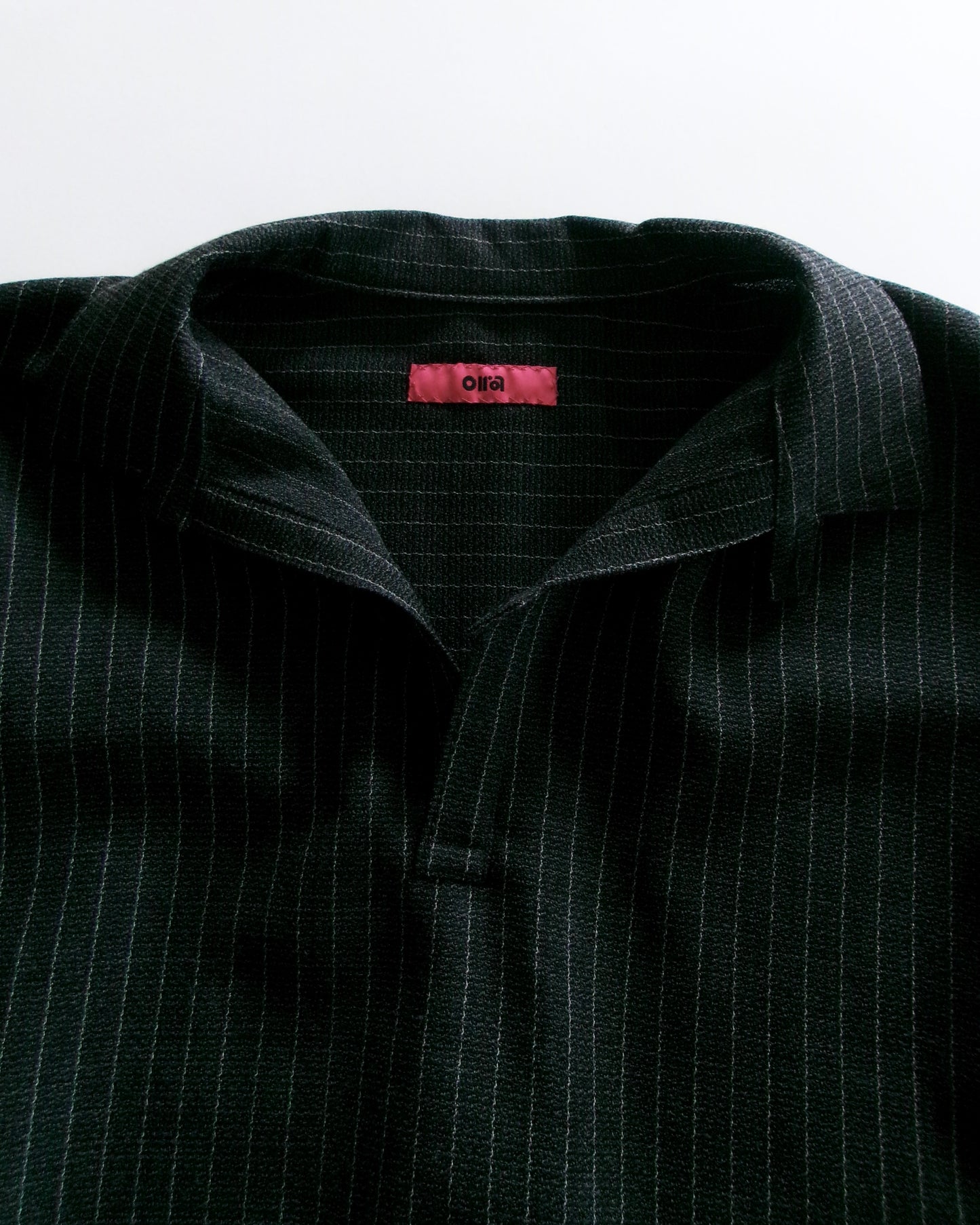 oira pullover shirt - wool stripe