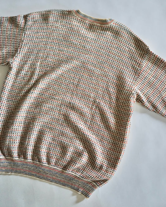 90s EXAMPLE by MISSONI cotton vneck knit