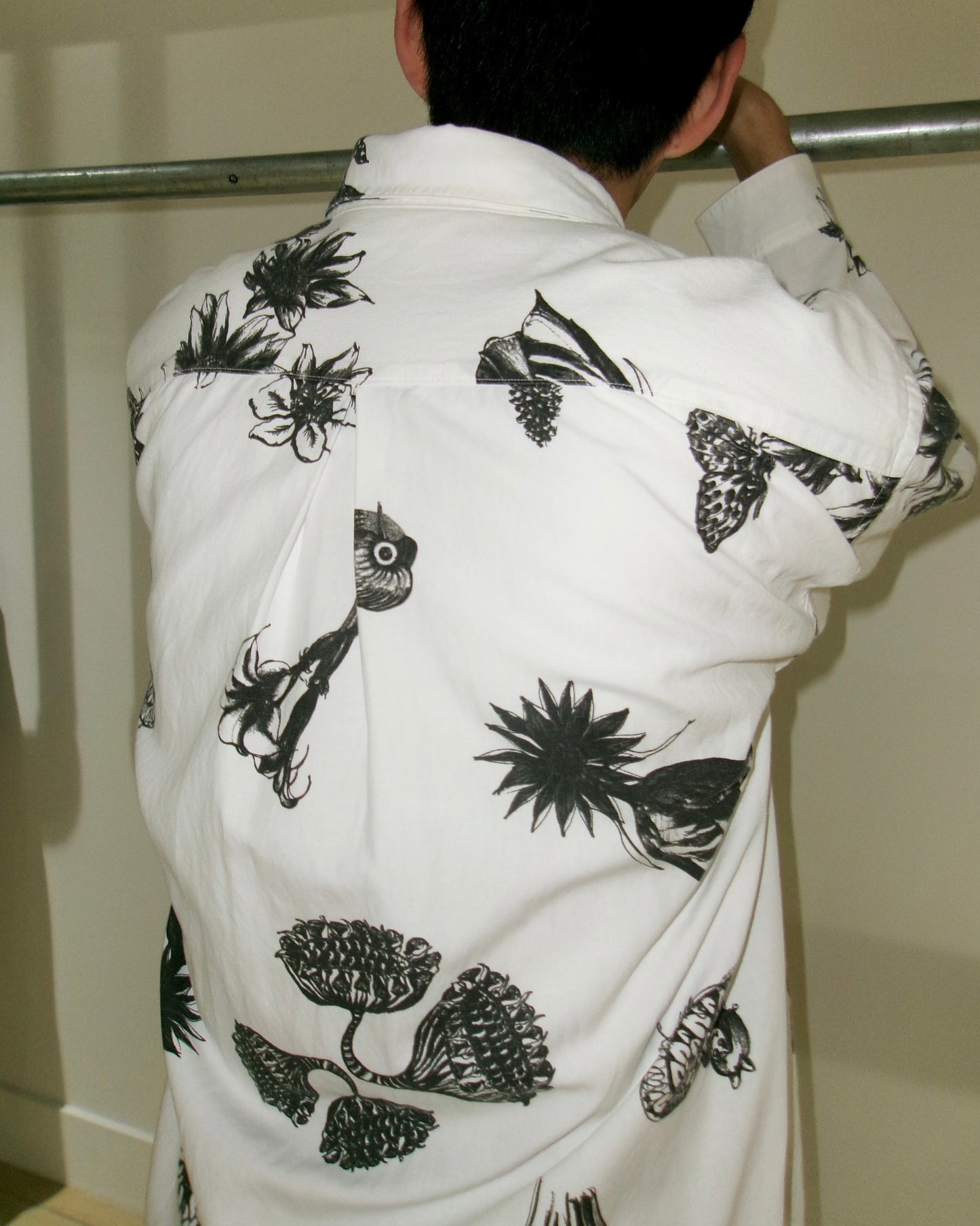 Kiivu L/SHT- Hand Drawing SUMI Printing