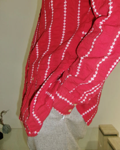 FRENCH PLANTERS seersucker shirt