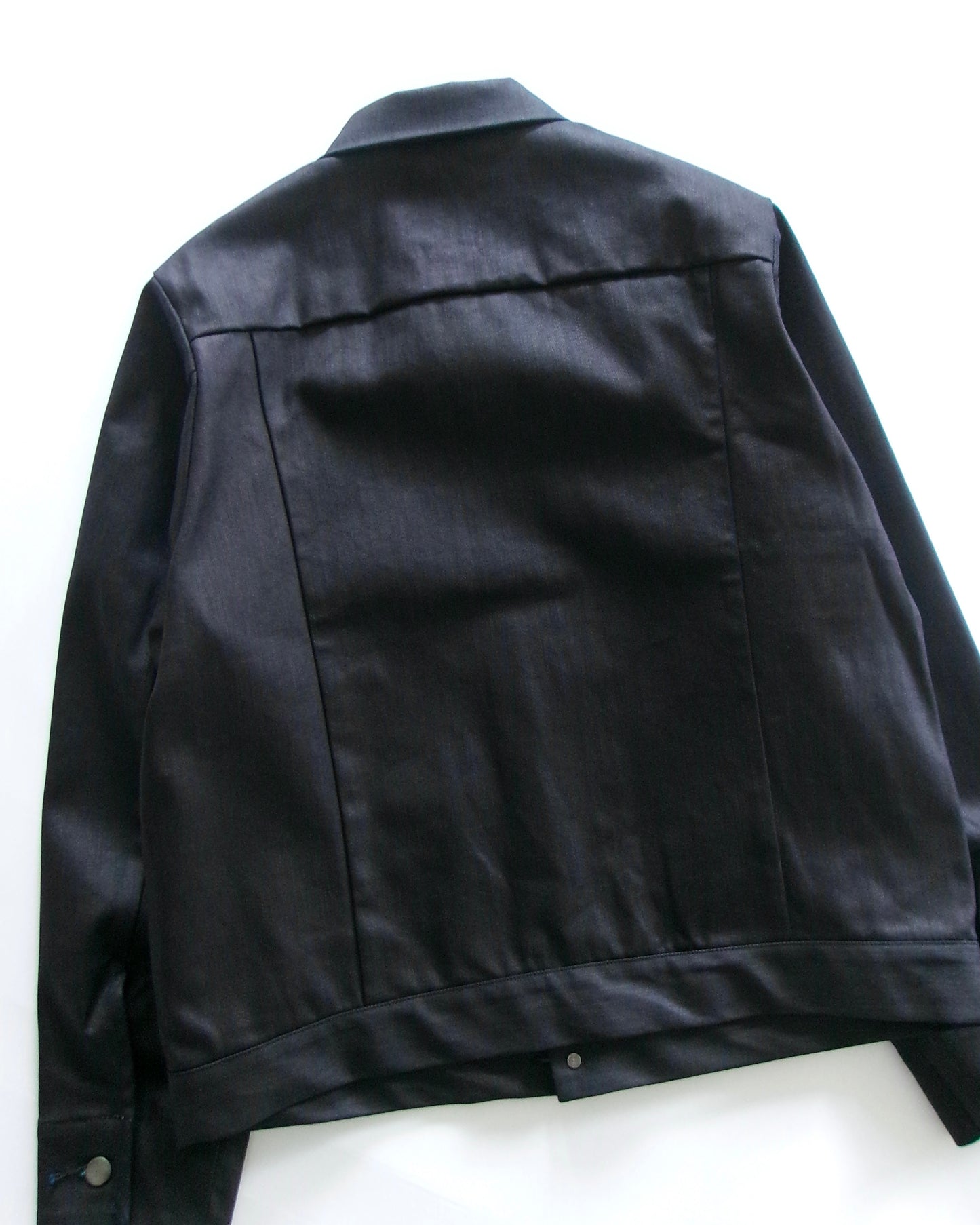 Kiivu denim trucker jacket - 12.5oz Rainbow Denim + SUMI