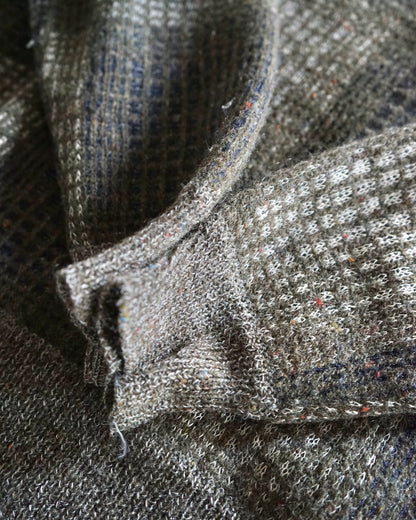 80~90s MISSONI UOMO block pattern knit