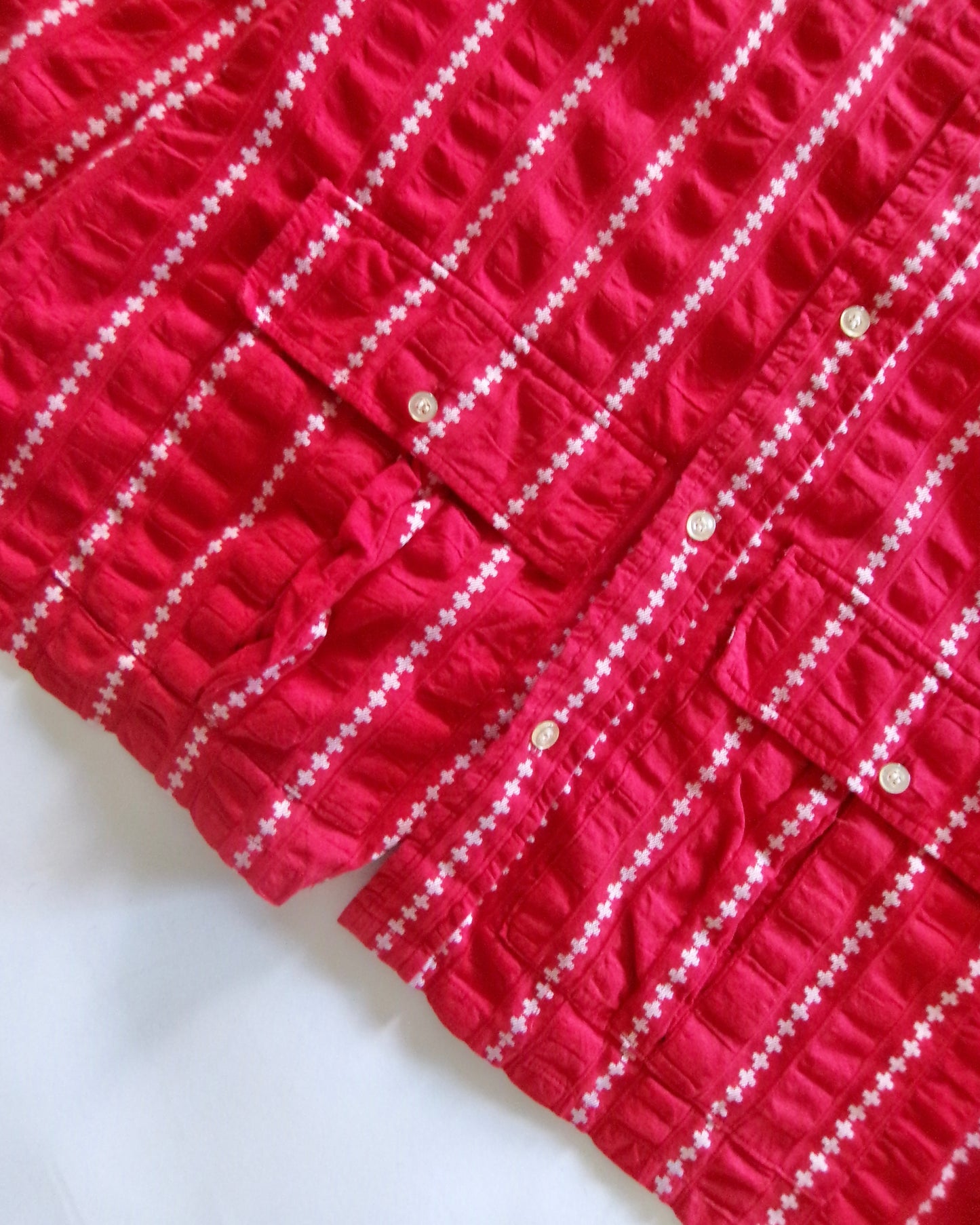 FRENCH PLANTERS seersucker shirt