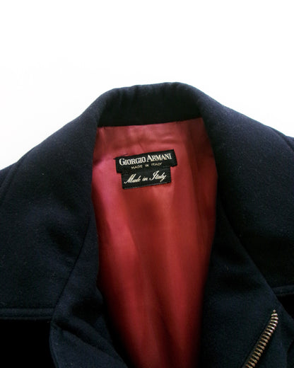 80s GIORGIO ARMANI wool cashmere jacket made in italy