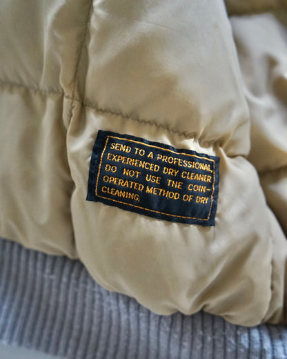 80s Eddie Bauer down bomber jacket